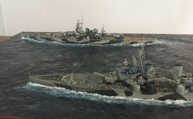 Schlachtschiffe HMS King George V und Italia (1/700)