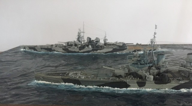 Schlachtschiffe HMS King George V und Italia (1/700)