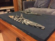 Schlachtschiffe HMS King George V und Italia (1/700)