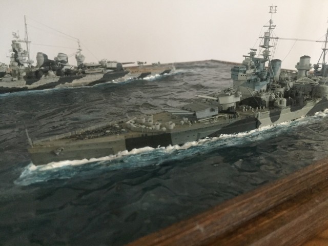 Schlachtschiffe HMS King George V und Italia (1/700)