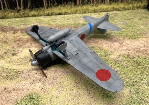 Jagdflugzeug Mitsubishi A6M2b (1/72)
