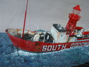 Trinity House South Goodwin Lightship 1/110 von Doug Hallet