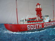 Trinity House South Goodwin Lightship 1/110 von Doug Hallet