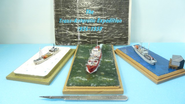Polarforschungsschiffe Theron, Magga Dan und Endeavour (1/700)