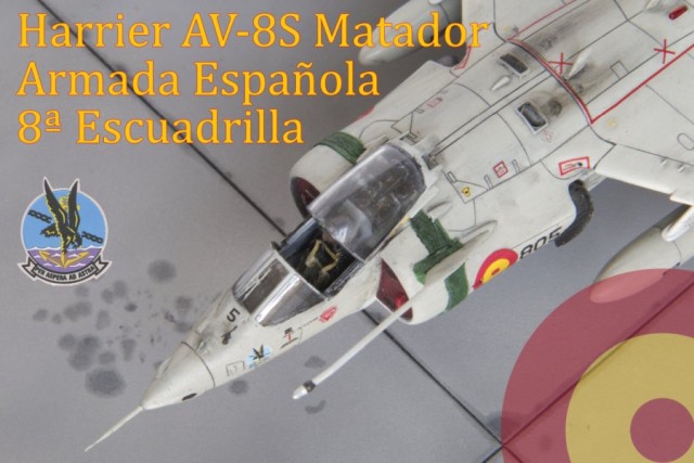 Marinekampfflugzeug Hawker Siddeley AV-8S Matador (1/72)