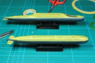 U-Boote der Typen 093 und 094 im Bau (1/700)