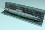 Dock mit U-Boot des Typs XXI (1/700)