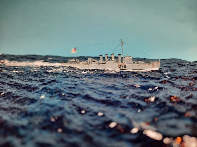 Zerstörer HMS Ripley (1/1200)