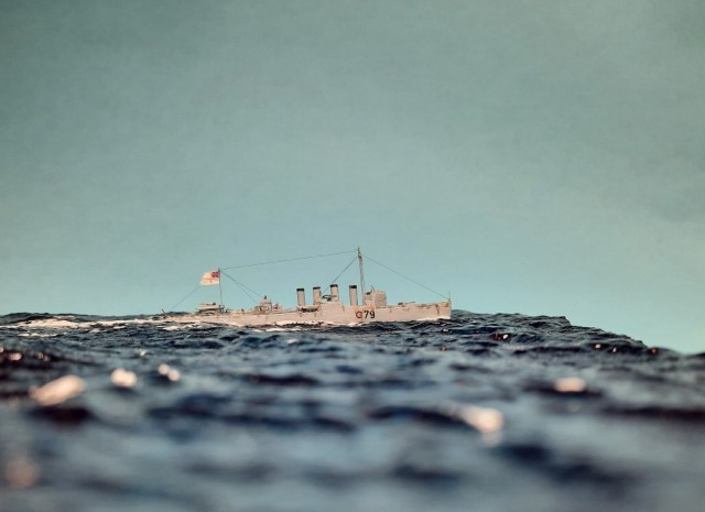 Zerstörer HMS Ripley (1/1200)