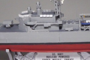 Nuklear-Fregatte USS Bainbridge (1/600)