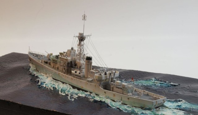 Korvette HMS Portchester Castle (1/350)