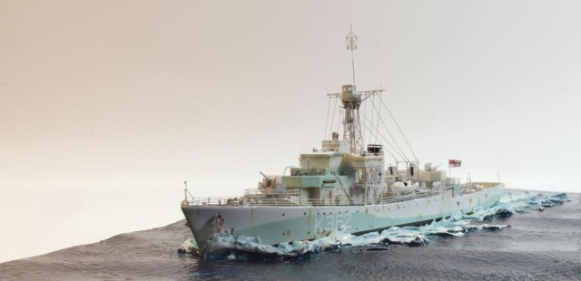 Korvette HMS Portchester Castle (1/350)