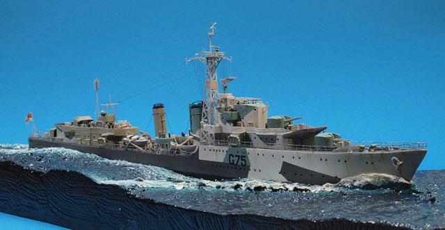 Britischer Zerstörer HMS Eskimo (1/350)