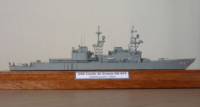 Zerstörer USS Comte de Grasse (1/700)