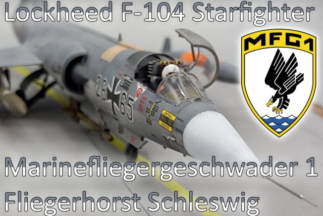 Jagdbomber Lockheed F-104G Starfighter (1/72)