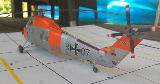 Such- und Rettungshubschrauber Sikorsky H-34 (1/72)