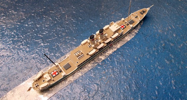 Lazarettschiff America Maru (1/700)