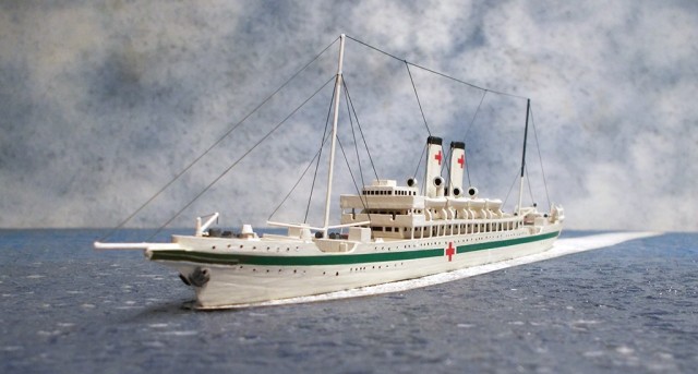 Lazarettschiff America Maru (1/700)