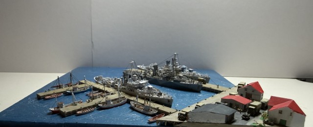 Korvetten HMCS Snowberry, HMCS Sackville und HMS Begonia (1/700)