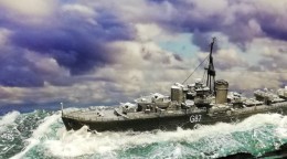 Zerstörer HMS Lance (1/700)