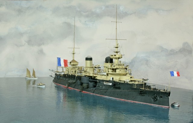 Schlachtschiff Bouvet (1/350)