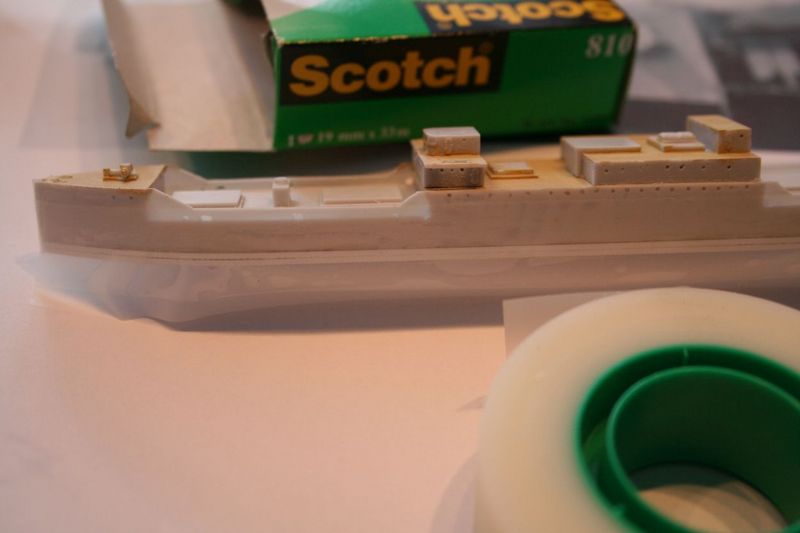 US Marinehafen mit "Hog Islander" in 1/700 von Jim Baumann