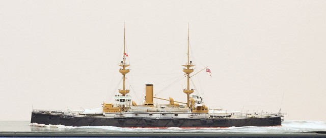 Schlachtschiff HMS  Magnificent (1/700)