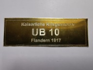 Deutsches U-Boot UB 10 (1/72) im Bau
