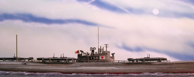 Japanisches U-Boot I-58 (1/350)