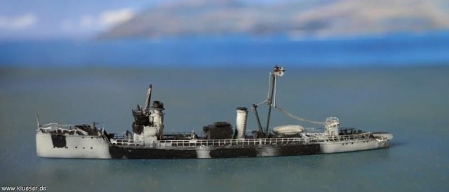 Torpedoboot T 151 (Schwesterschiff der Muavenet-i Milliye) (1/700)