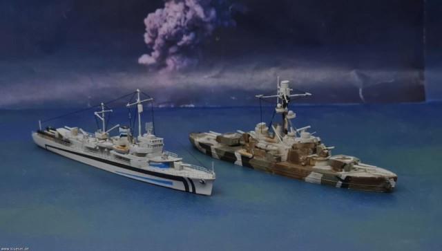 Küstenpanzerschiff Ilmarinen und Minenleger Brummer II (1/700)