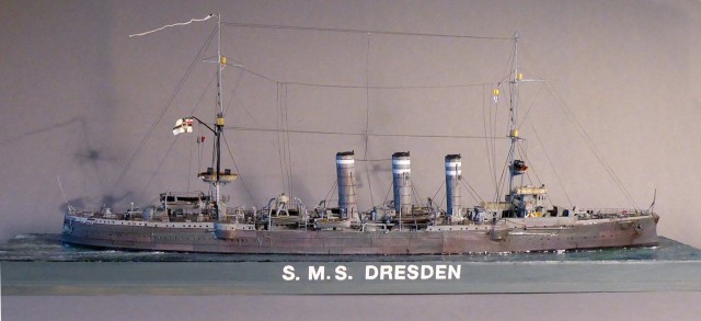 Kleiner Kreuzer SMS Dresden (1/350)