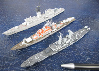 Fregatten Almirante Lynch, Storoschewoi und USS Pharris (1/700)