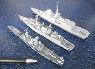 Fregatten Almirante Lynch, HMS Brilliant und Provence (1/700)