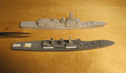 Chilenische Fregatte Almirante Lynch und Almirante Condell (Masters of Military) im Bau (1/700)