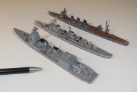 Zerstörer Asahi und San Marco sowie Leichter Kreuzer Abukuma (1/700)