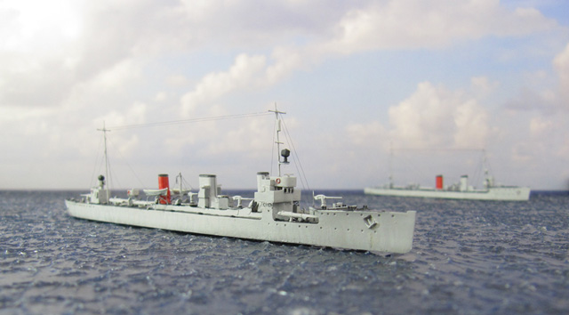 Deutscher Zerstörer B 110 (1/700), hinten G 40