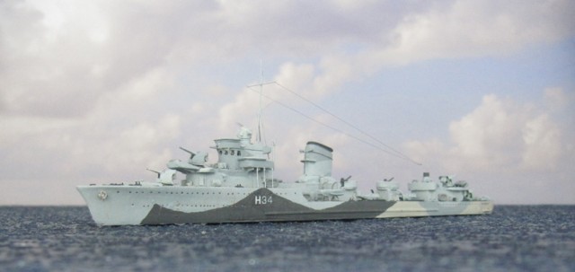 Zerstörer ORP Błyskawica (1/700)