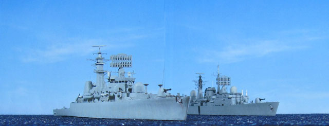 HMS Bristol und HMS Cardiff