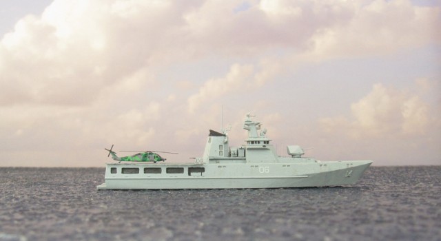 Patrouillenschiff KDB Darussalam (1/700)