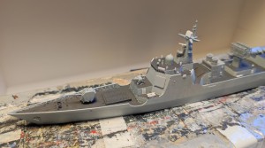 Lenkwaffenzerstörer Dazhou im Bau (1/700)