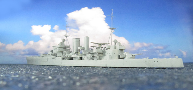 Schwerer Kreuzer HMS Exeter (1/700)