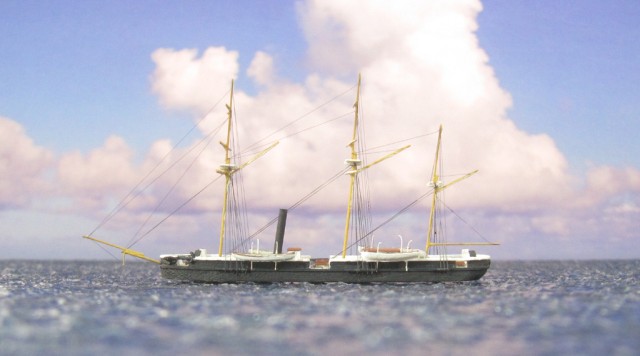 Kanonenboot SMS Meteor (1/700)