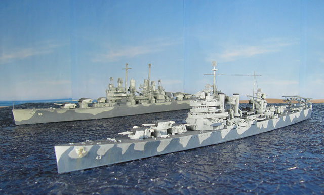 USS Nashville und USS Cleveland
