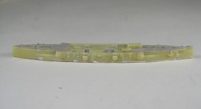 Geschützter Kreuzer USS Raleigh im Bau (1/700)