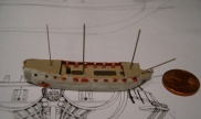 24-Kanonenschiff HMS Rose (1/700)