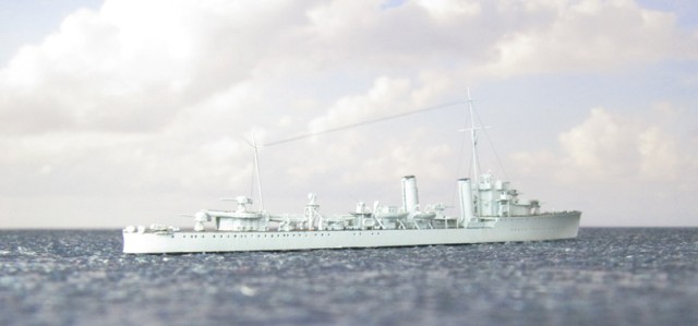Britischer Flottillenführer HMS Scott (1/700)