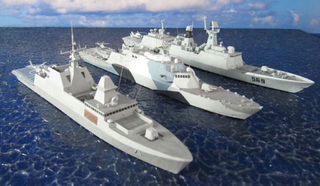 Fregatten RSS Tenacious, USS Freedom und Yulin