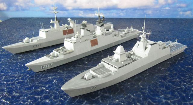 Fregatten RSS Tenacious, Kang Ding und Surcouf