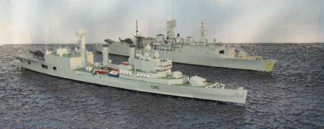 HMS Tiger und HMS Glamorgan